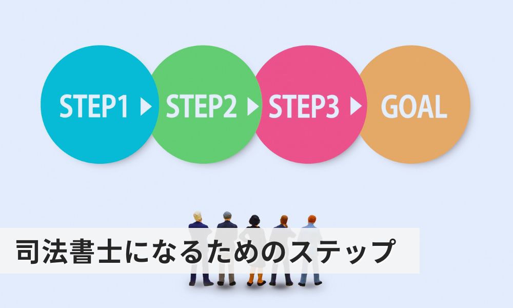 司法書士になるための具体的なステップ