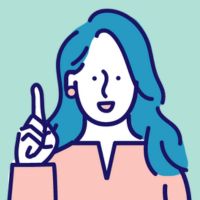 説明する女性担当者