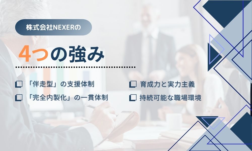 株式会社NEXERの強み