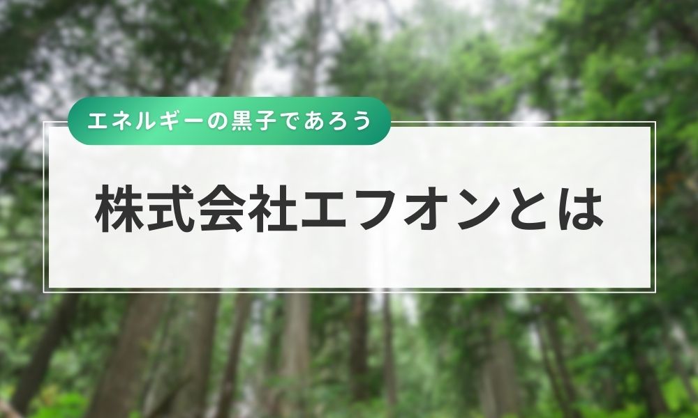 株式会社エフオンとは