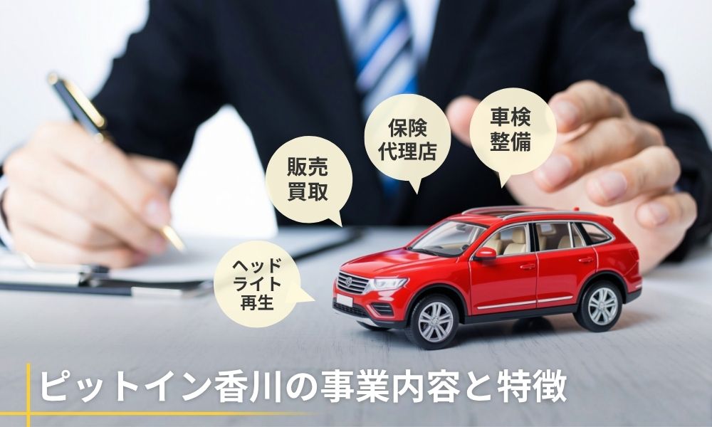 ピットイン香川の事業内容と特徴